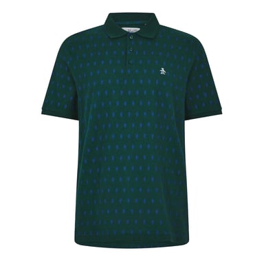 Original Penguin - "Minimal" Poloshirt für Herren, Regulär (Junikäfer Blau)