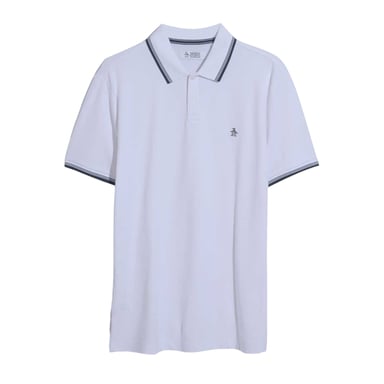 Original Penguin - Poloshirt für Herren, Regulär, kurzärmlig (Leuchtend Weiß)