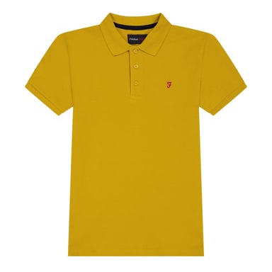 Farah - "Bugsworth" Poloshirt für Kinder (Gelb)