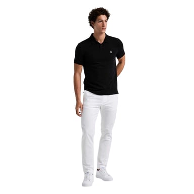 Original Penguin - "Daddy" Poloshirt für Herren (Schwarz)