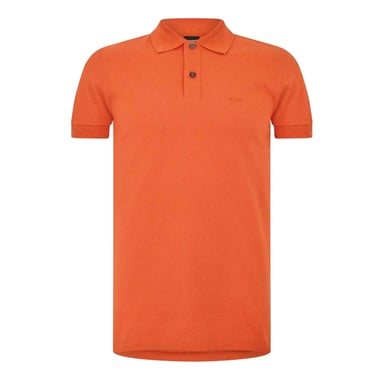 Boss - "Firenze" Poloshirt für Herren, Baumwolle (Dunkel-Orange)
