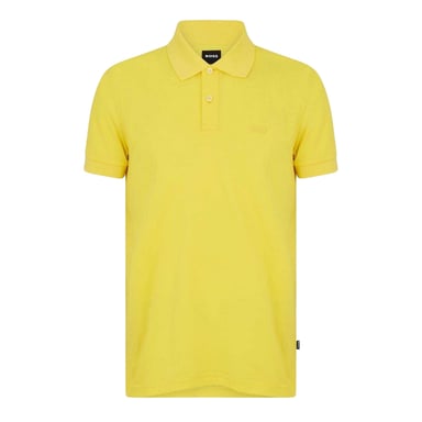 Boss - "Firenze" Poloshirt für Herren, Baumwolle (Leuchtend Gelb)