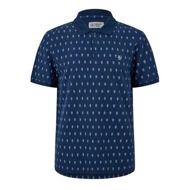 Original Penguin - "Minimal" Poloshirt für Herren, Regulär (warmes Blau)