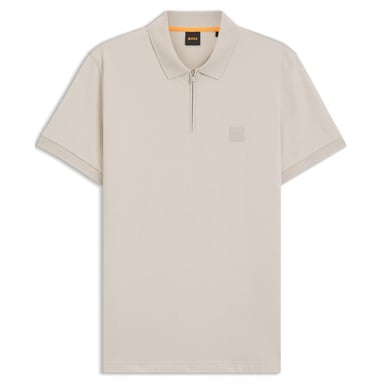 Boss - Poloshirt für Herren, Regulär, kurzärmlig (Grau)