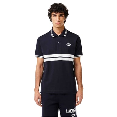 Lacoste - Poloshirt für Herren, Premium-Baumwolle (Schwarz)