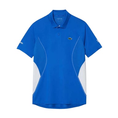 Lacoste - "Tennis x Novak Djokovic" Poloshirt für Herren, Regulär (Blau)