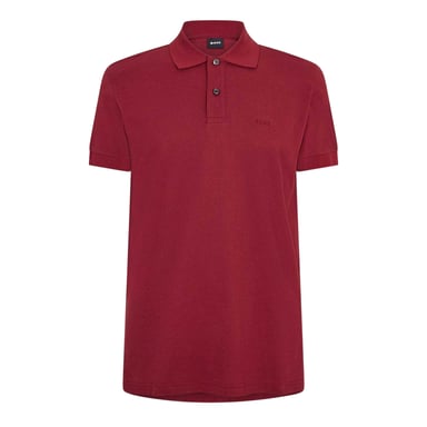 Boss - "Firenze" Poloshirt für Herren, Baumwolle (Dunkelrot)