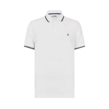 Original Penguin - Poloshirt für Herren, Piqué, kurzärmlig (Weiß)