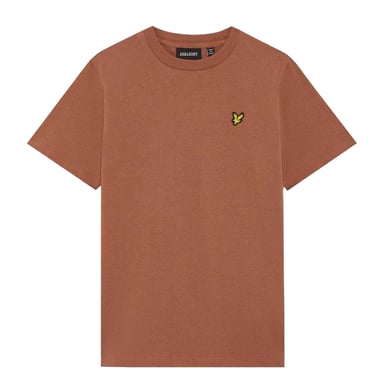 Lyle & Scott - T-Shirt für Kinder, bestickt (Ziegelstein)