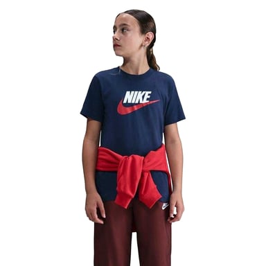 Nike - "Sportswear" T-Shirt für Kinder, Baumwolle (Mitternachtsblau)
