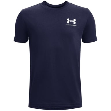 Under Armour - T-Shirt für Jungen, kurzärmlig (Marine/Grau)