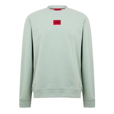 Hugo - "Diragol" Sweatshirt für Herren, Rundhalsausschnitt (Pastellgrün)