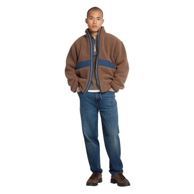 Farah - "Elias" Sweatshirt für Herren, Durchgehender Reißverschluss, Regulär (Grau)