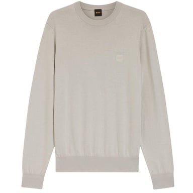 Boss - "Kanovano" Pullover für Herren, Rundhalsausschnitt (Grau)
