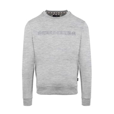 Aquascutum - Sweatshirt für Herren, Gerippter Kragen (Grau)