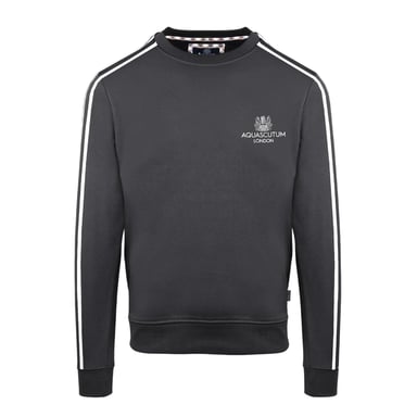 Aquascutum - "London" Sweatshirt für Herren (Schwarzgrau)