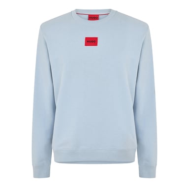 Hugo - "Diragol" Sweatshirt für Herren, Rundhalsausschnitt (Hellblau)