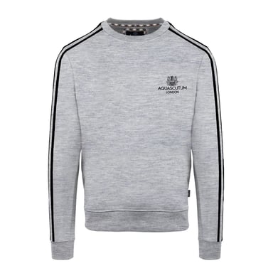 Aquascutum - "London" Sweatshirt für Herren (Grau)