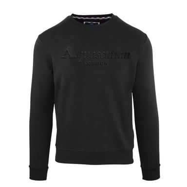 Aquascutum - Sweatshirt für Herren, Baumwolle (Schwarz)