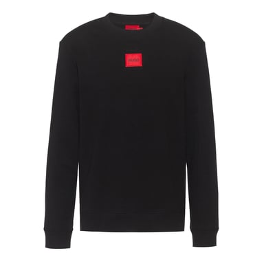 Hugo - "Diragol" Sweatshirt für Herren, Rundhalsausschnitt (Schwarz)