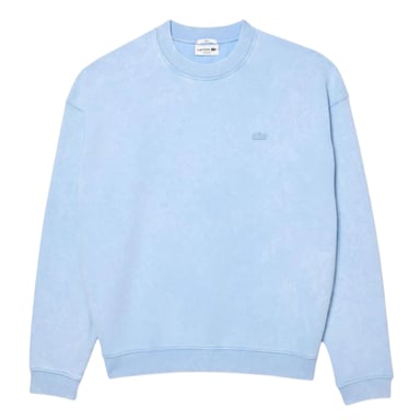 Lacoste - Sweatshirt für Herren/Damen Unisex, Fleece, lose Passform (Hellblau)
