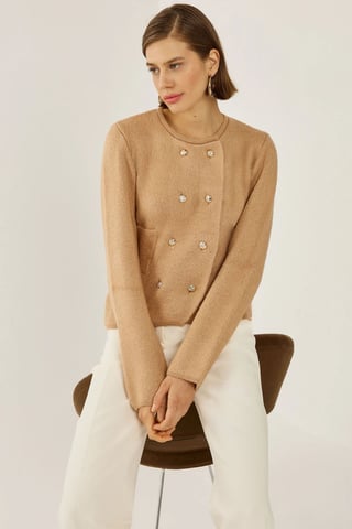 Knopfleiste Cardigan