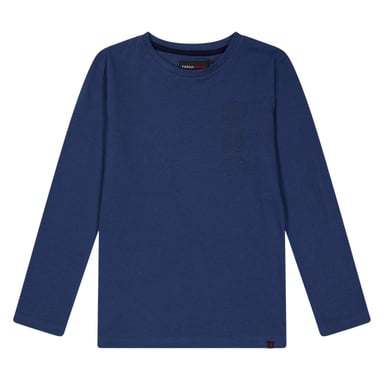 Farah - T-Shirt für Kinder, Langärmlig (Blau)