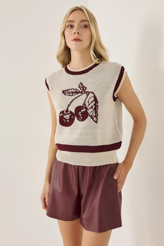Kirschmuster Pullover