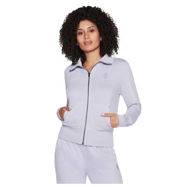 Skechers - Sweatshirt für Damen, Regulär, Langärmlig (Hellrosa)