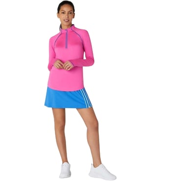 Original Penguin - Sweatshirt für Damen, mit kurzem Reißverschluss, Regulär (Pink)