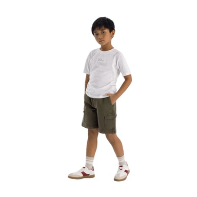 Minoti - Cargo-Shorts für Jungen (Khakigrün)