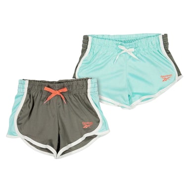Reebok - Shorts für Mädchen (2er-Pack) (Aruba Blau)