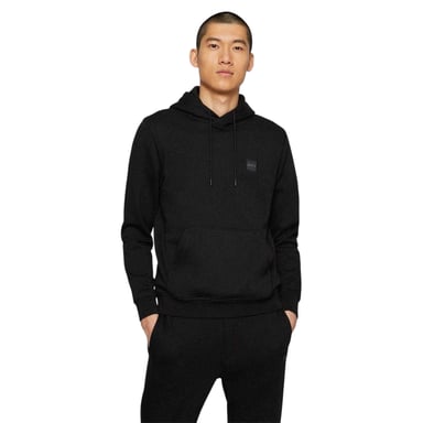Boss - "Wetalk" Hoodie zum Überziehen für Herren (Schwarz)