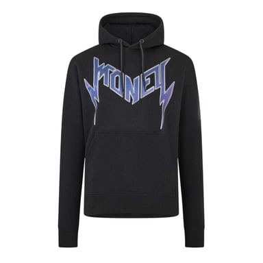 Money - Kapuzenpullover für Herren, Regulär, Langärmlig (Schwarz)
