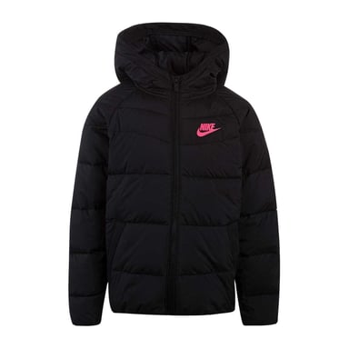 Nike - "NSW" Steppjacke für Mädchen (Schwarz/Pink)