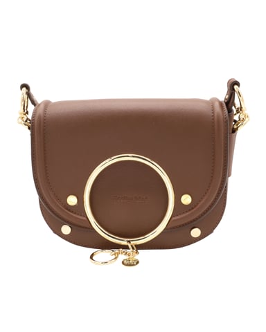 See By Chloe Mara Crossbody Bag aus braunem Leder