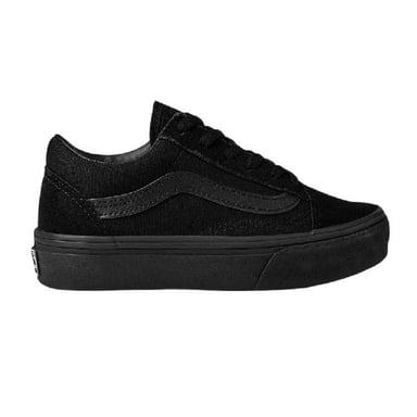 Vans - "Old Skool" Sneaker für Kinder, Wildleder (Schwarz)