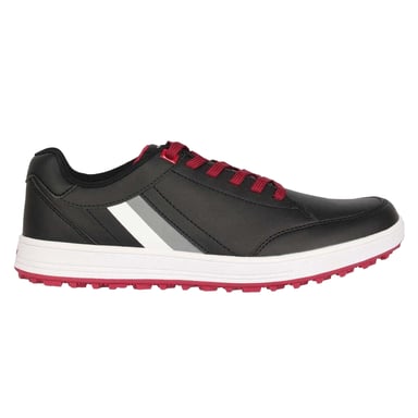 Slazenger - Golfschuhe für Herren, Leder (Schwarz)