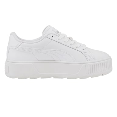 Puma - "Karmen" Sneaker für Damen, Leder (Weiß)