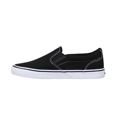 SoulCal - Sneaker für Herren, Canvas, Flach (Schwarz/Weiß)