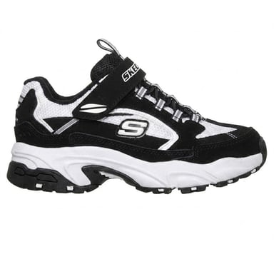 Skechers - Sneaker für Kinder, Niedrig geschnitten (Schwarz/Weiß)