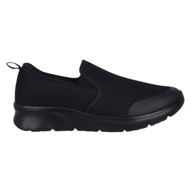 Slazenger - "Zeal" Sneaker für Jungen, Leder, Zum Anschlüpfen (Schwarz)