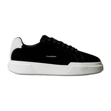 Calvin Klein - Sneaker für Herren, Wildleder, Klobig (Schwarz/Weiß)