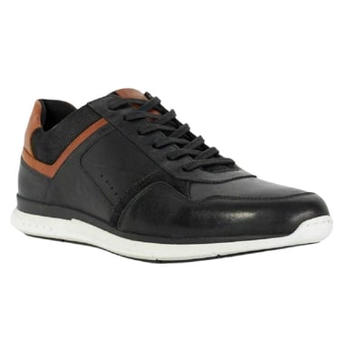 Dune London - "Torben" Sneaker für Herren, Leder (Schwarz)