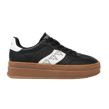 Kappa - "Scafa" Sneaker für Damen, Plattform-Absatz (Schwarz)
