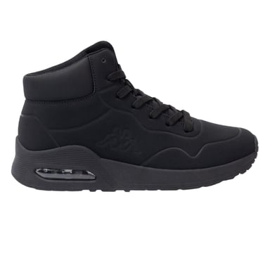 Kappa - "Bolla" High Top Turnschuhe für Kinder, Kunststoff (Schwarz)