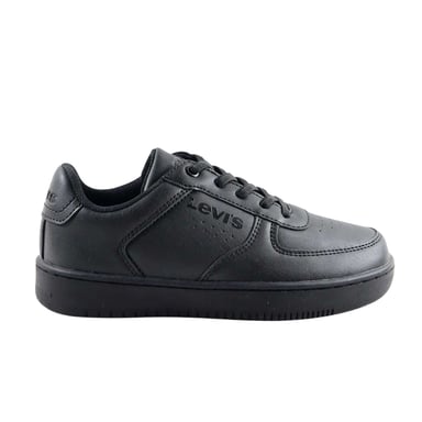 Levis - "Union" Sneaker für Kinder, Leder (Schwarz)