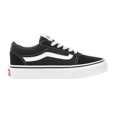 Vans - "Ward" Sneaker für Kinder, Canvas (Schwarz/Weiß)