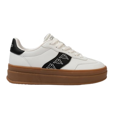 Kappa - "Scafa" Sneaker für Damen, Plattform-Absatz (Weiß)