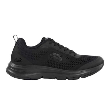 Slazenger - "Curve Support" Sneaker für Herren, Netzmaterial (Schwarz)